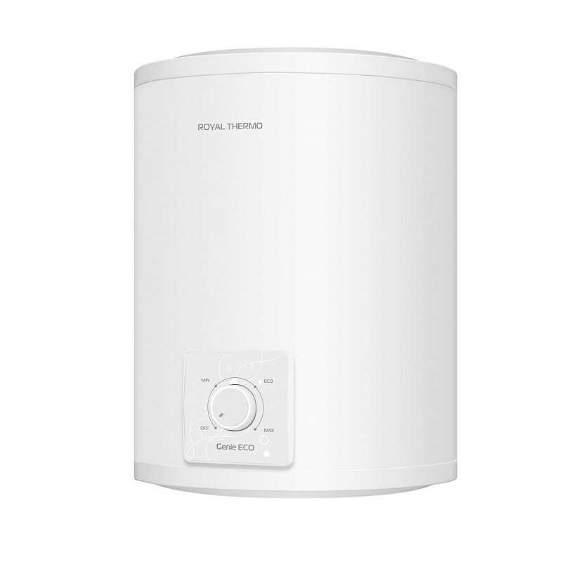Изображение товара Водонагреватель накопительный Royal Thermo RWH 10 Genie ECO U НС-1605936, 10 л, 1,5 кВт, однофазный, верхнее подключение, белый