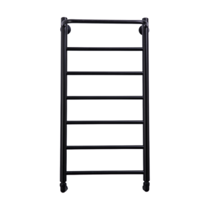 Изображение товара Полотенцесушитель водяной Comfysan Capri W-7 80/40 с полкой черный матовый Россия