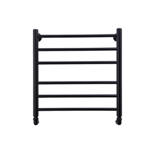 Изображение товара Полотенцесушитель водяной Comfysan Luce W-6 60/50 черный матовый 6 перекладин