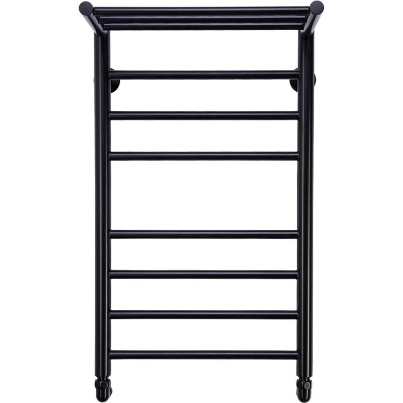 Изображение товара Полотенцесушитель водяной Comfysan Luce W-8 80/40 с полкой черный матовый