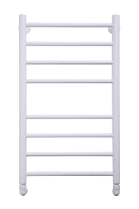 Изображение товара Водяной полотенцесушитель Comfysan Luce W-8 80/40 нержавеющая сталь белый матовый