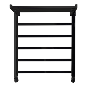 Изображение товара Водяной полотенцесушитель Comfysan Marte-K W-5 60/50 с полкой черный матовый