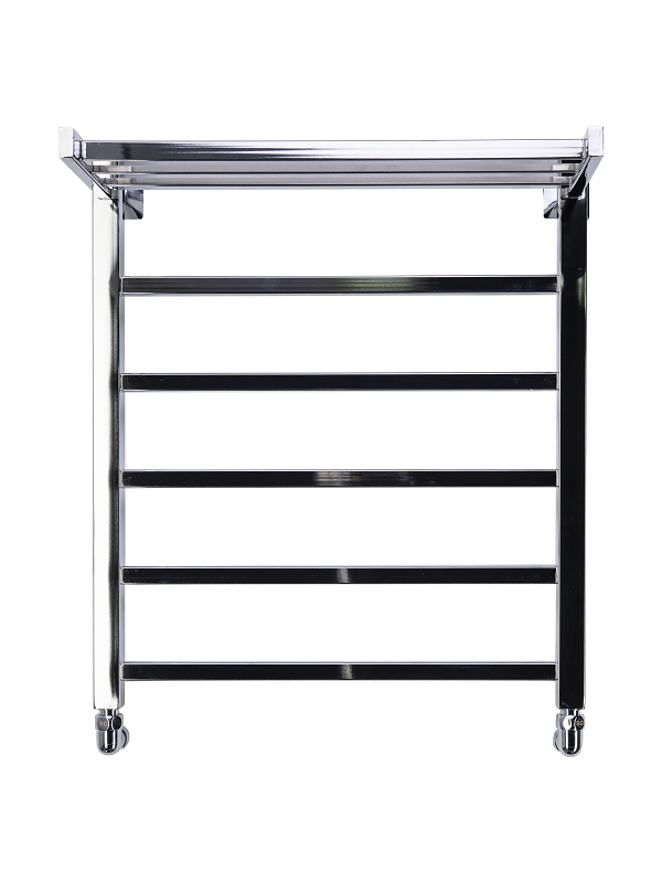 Изображение товара Водяной полотенцесушитель Comfysan Marte-K W-5 60/50 с полкой нержавеющая сталь хром Россия