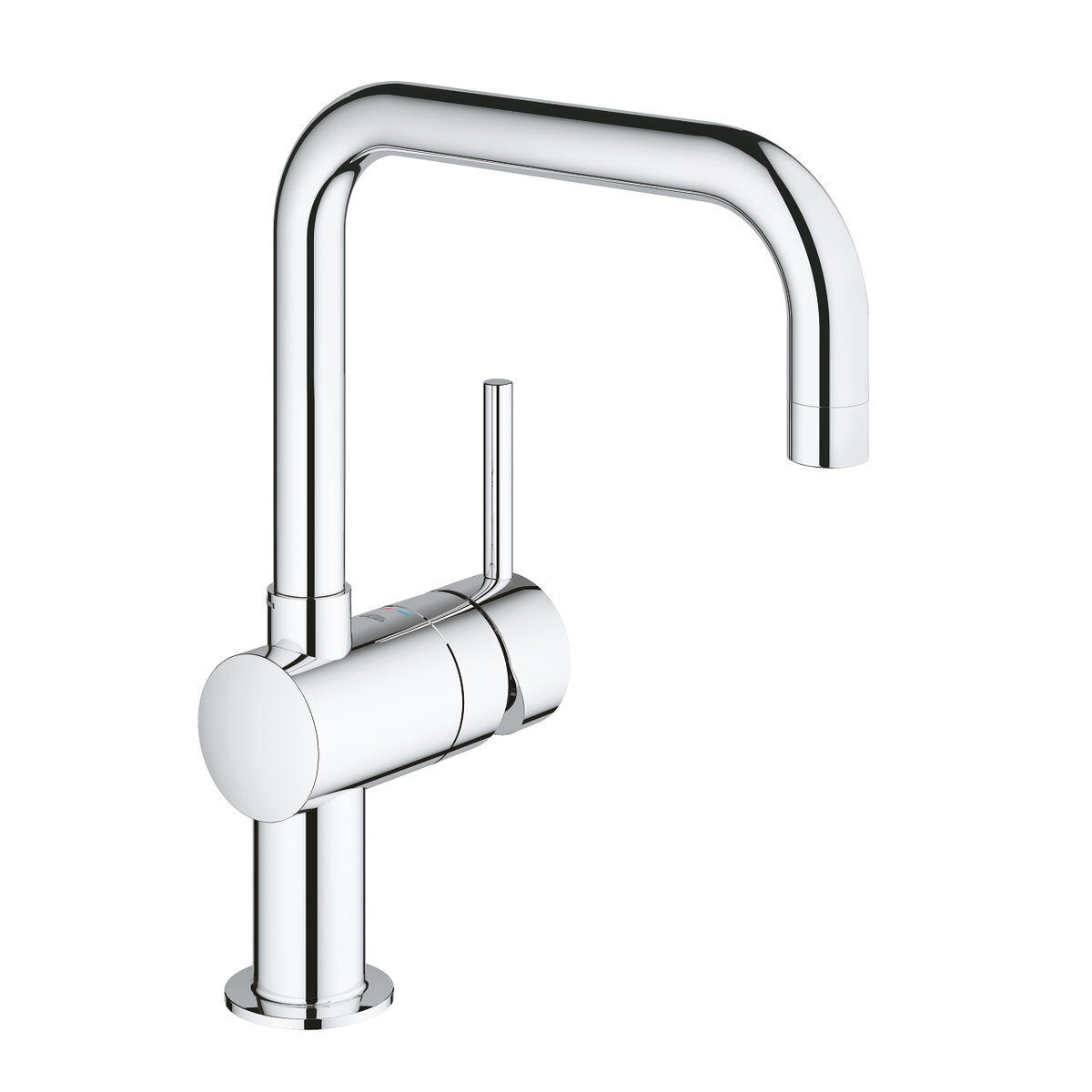 Изображение товара Современный кухонный смеситель Grohe Minta с поворотным изливом и керамическим картриджем