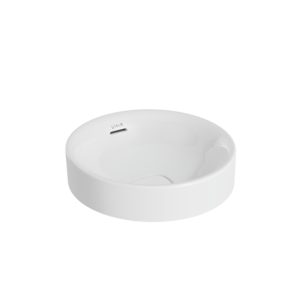Изображение товара Раковина Vitra Metropole 7532B003-0673, 40 см, накладная, с донным клапаном, цвет белый