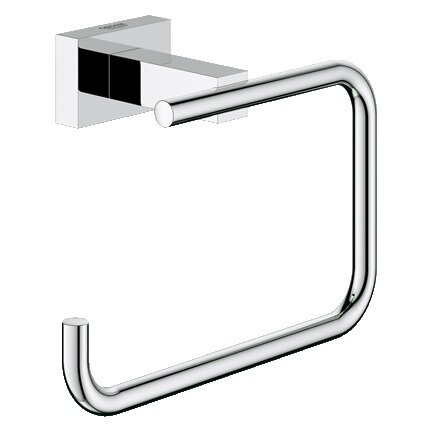 Изображение товара Бумагодержатель Grohe Essentials Cube 40507001 настенный хром с гарантией 1 год
