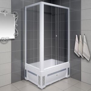 Изображение товара Душевой уголок Радомир Верчелли, 120 х 80 х 227 см, с поддоном, стекло прозрачное