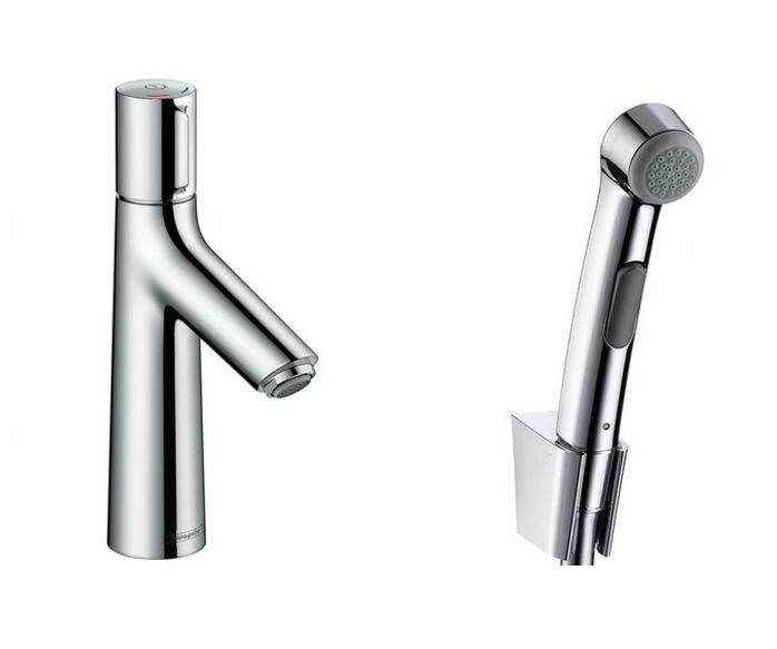 Изображение товара Смеситель для раковины Hansgrohe Talis Select S с гигиеническим душем, хром