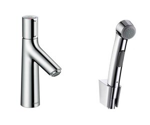 Изображение товара Смеситель для раковины с гигиеническим душем Hansgrohe Talis Select S, 72291000, хром