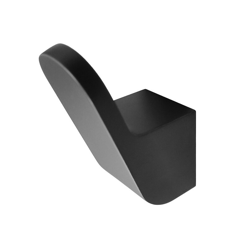 Изображение товара Крючок Altasan Лотос ЛТ10ЧМ черный матовый для ванной и одежды