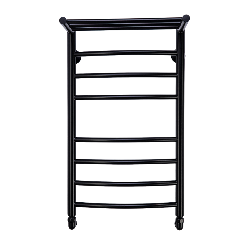 Изображение товара Полотенцесушитель водяной Comfysan Noumi W-8 80/40 с полкой черный матовый