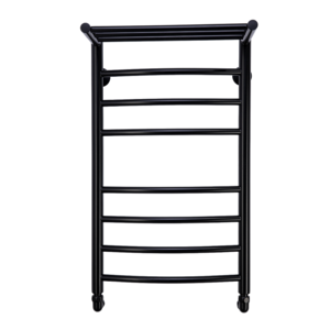 Изображение товара Полотенцесушитель водяной Comfysan Noumi W-8 80/40 с полкой черный матовый