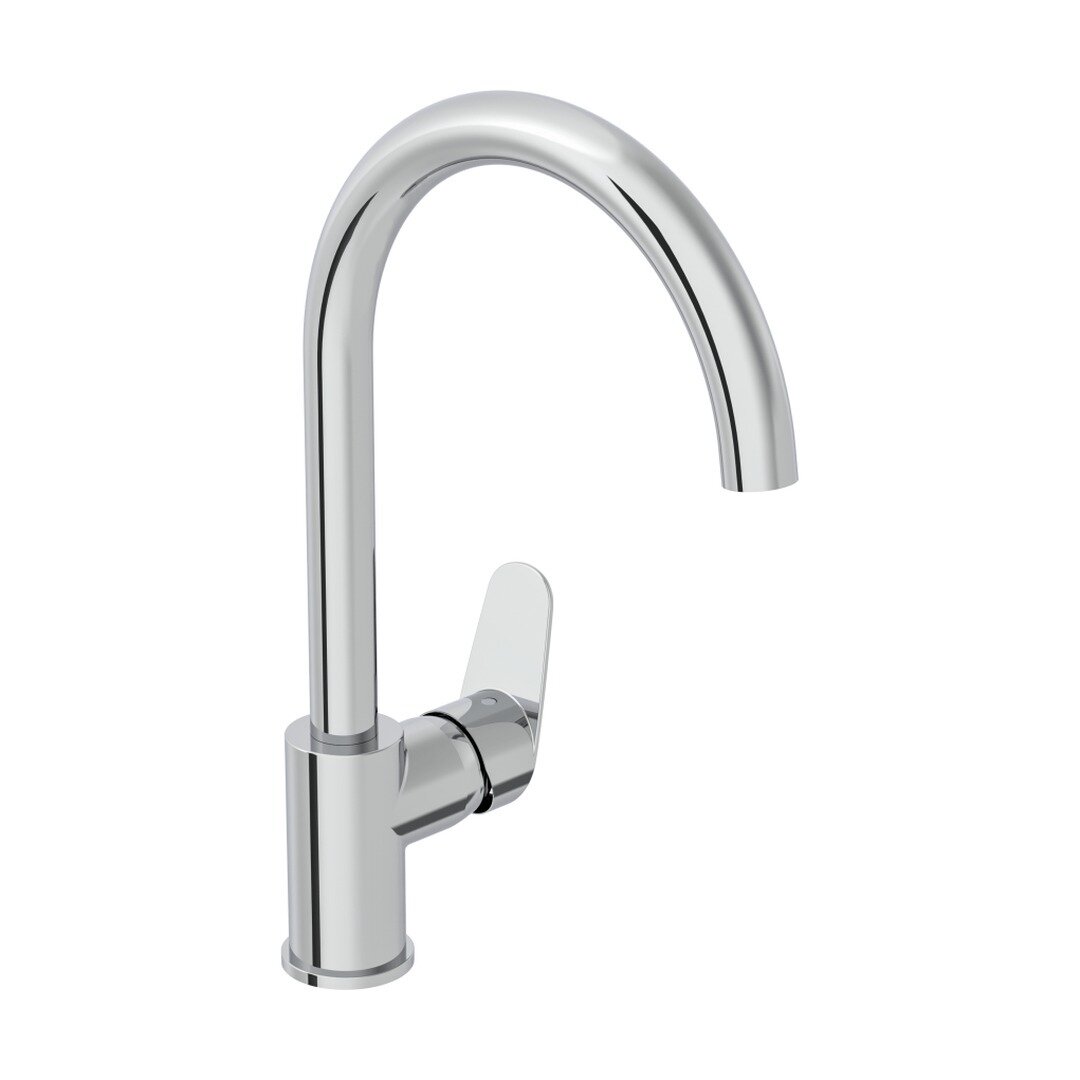 Изображение товара Смеситель для кухни Vitra Flow Round A43407EXP хром однорычажный 20.2 см