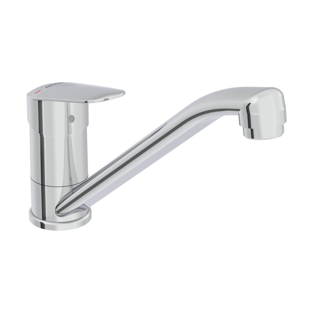 Изображение товара Смеситель VitrA Flow Round A43429EXP, для кухонной мойки, цвет хром Изображение товара Смеситель VitrA Flow Round A43429EXP, для кухонной мойки, цвет хром
