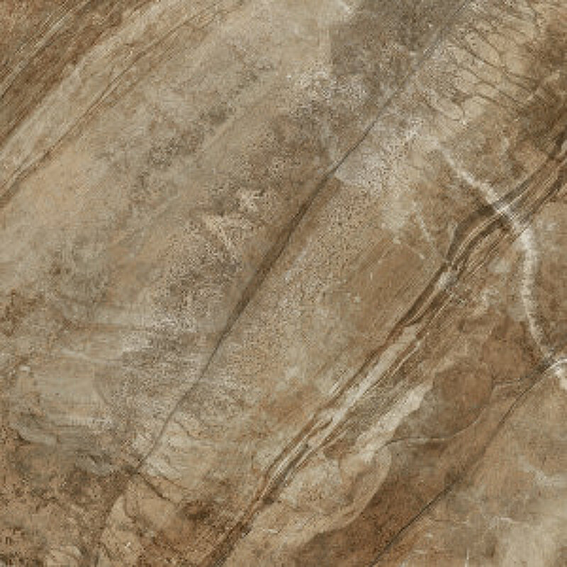 Изображение товара Керамогранит Alma Ceramica Magma 60x60 см коричневый для стен и пола