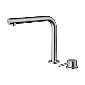 Изображение товара Смеситель Omoikiri Nara 2 Plus C 4994368 для кухонной мойки, под фильтр питьевой воды, цвет нержавеющая сталь