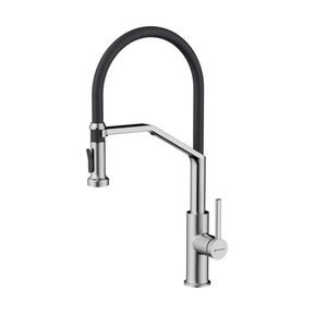 Изображение товара Смеситель Omoikiri Makkari 2 Plus-SB BN-BL 4994494 для кухонной мойки, с подключением к фильтру, цвет нержавеющая сталь/черный Изображение товара Смеситель Omoikiri Makkari 2 Plus-SB BN-BL 4994494 для кухонной мойки, с подключением к фильтру, цвет нержавеющая сталь/черный