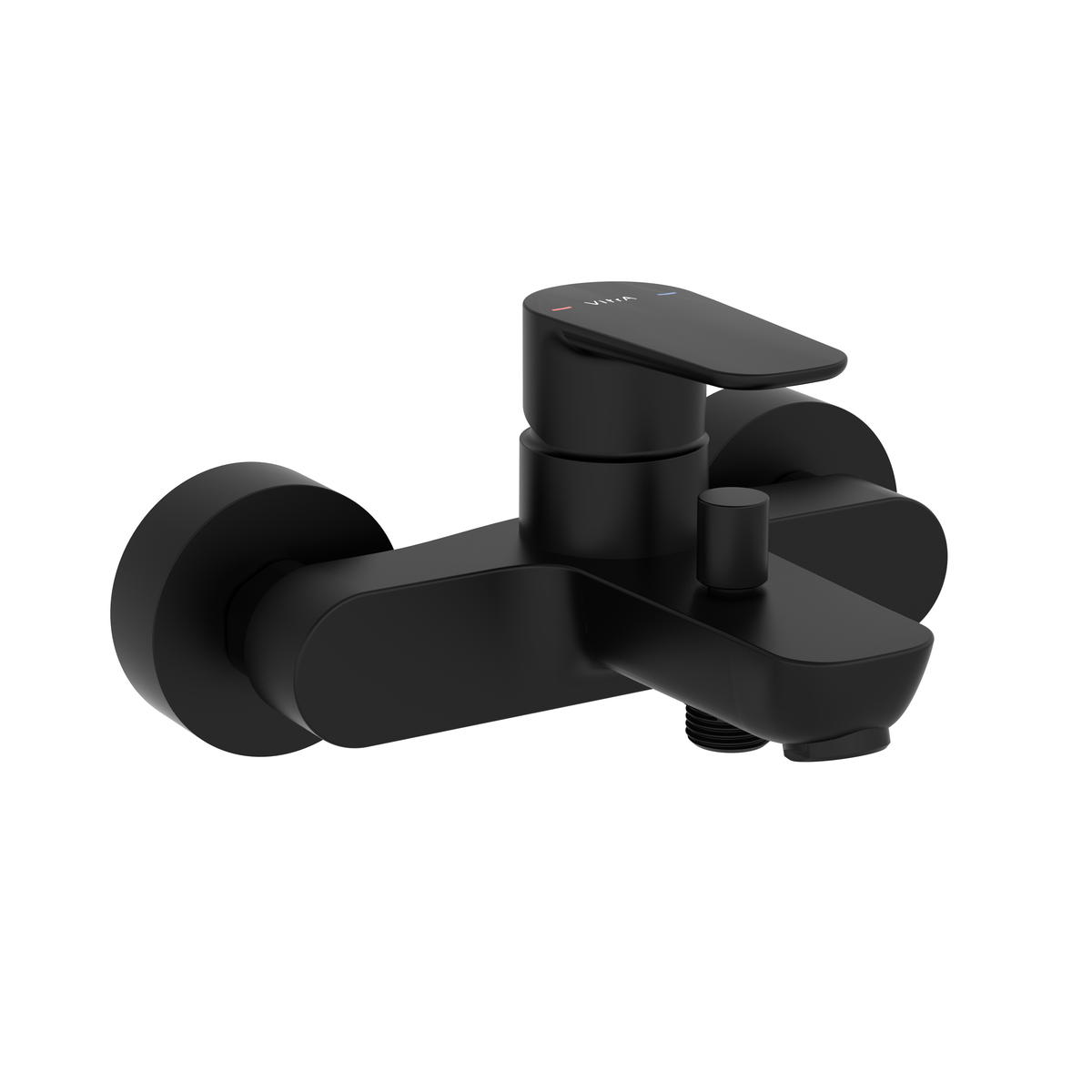 Изображение товара Смеситель VitrA Flow Soft A4294636EXP для ванны и душа черный матовый