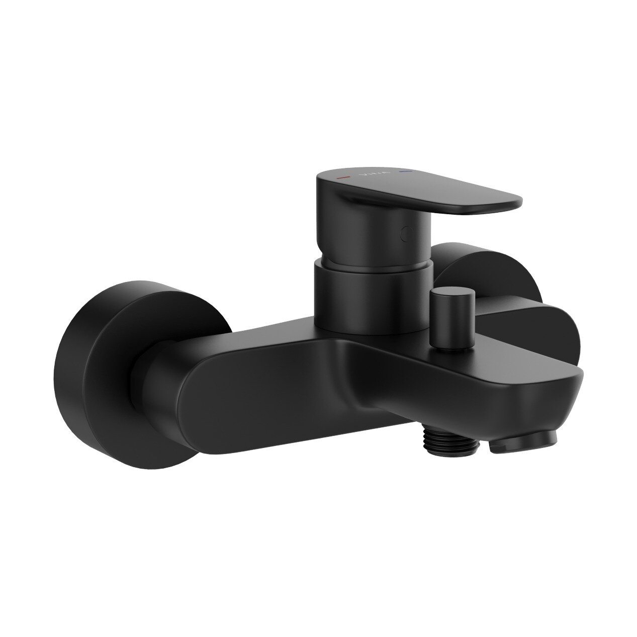 Изображение товара Смеситель VitrA Flow Soft A4294636EXP, для ванны и душа, цвет черный матовый