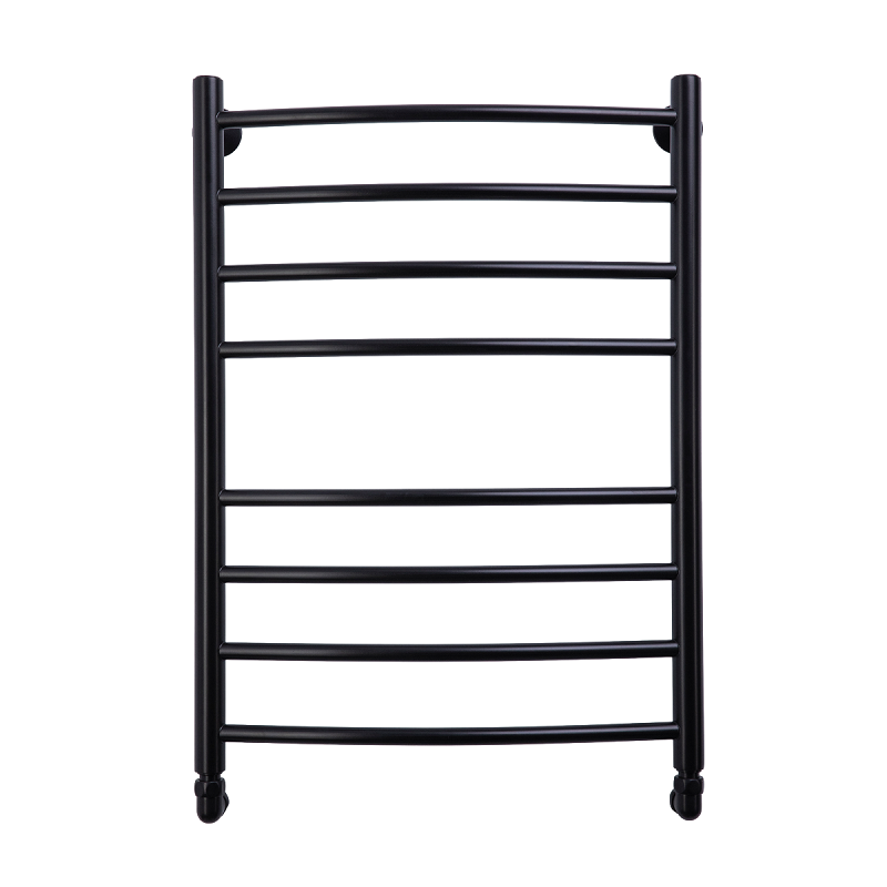 Изображение товара Полотенцесушитель водяной Comfysan Noumi W-8 80/50 черный матовый нержавеющая сталь