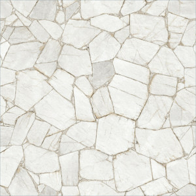 Изображение товара Керамогранит Alma Ceramica Sahara 60x60 см белый в стиле колотого камня