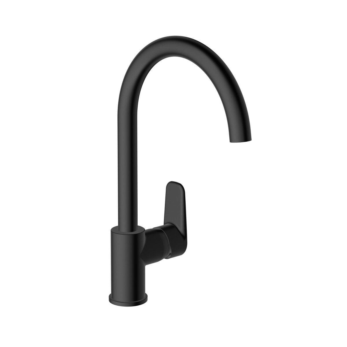 Изображение товара Смеситель VitrA Flow Soft A4341936EXP черный матовый с U-образным изливом