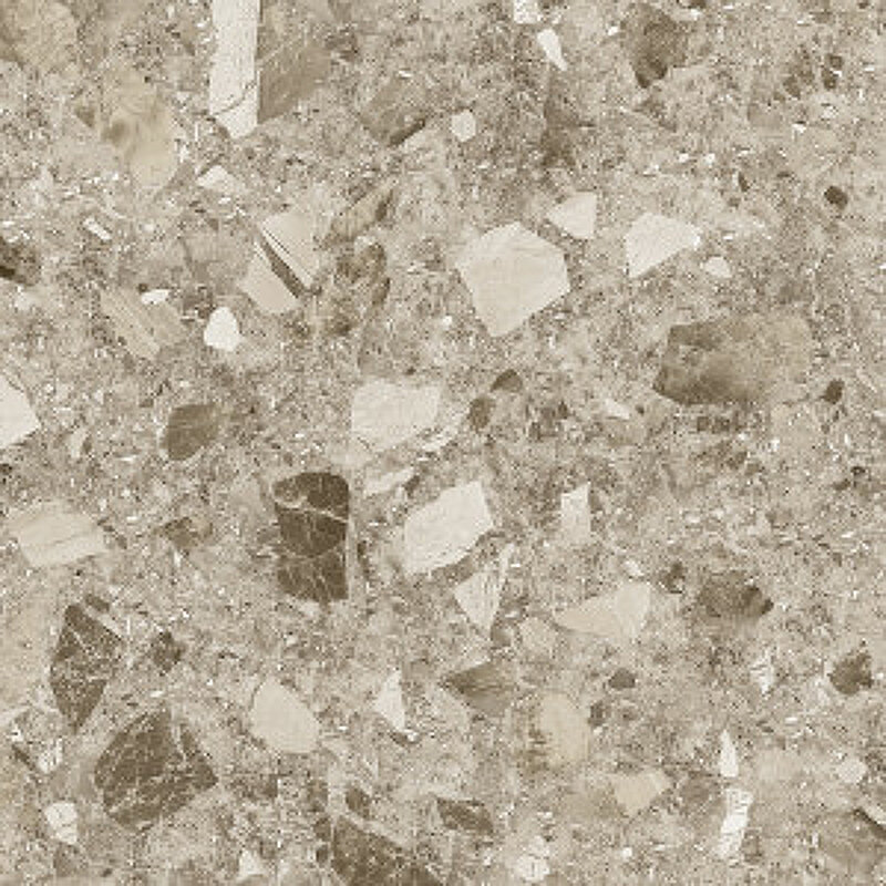 Изображение товара Керамогранит Alma Ceramica Steel rock 60x60 см коричневый ректификат