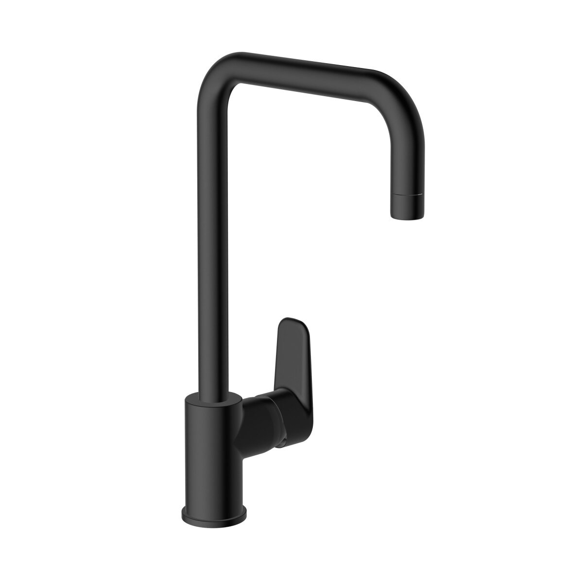 Изображение товара VitrA Flow Soft A4342636EXP смеситель для кухонной мойки черный матовый