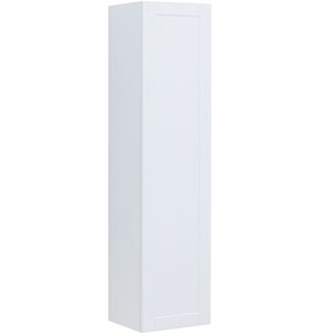 Изображение товара Пенал Aquanet Терра 35 белый матовый для ванной с системой push-to-open