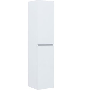 Изображение товара Пенал Aquanet Вега 35, влагостойкий подвесной шкаф в белом глянце 35x160x35 см