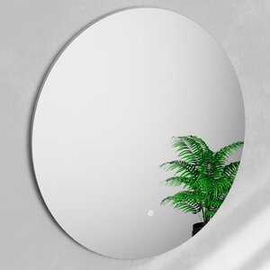 Изображение товара Зеркало Black&White Universe U907.1000MR, 100 x 100 см, круглое, LED-подсветка, сенсорное включение