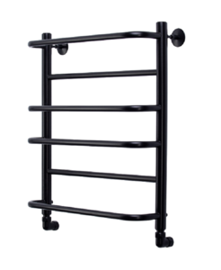 Изображение товара Водяной полотенцесушитель Comfysan Puro W-6 60/50 черный матовый Россия