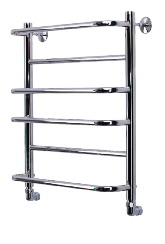 Изображение товара Полотенцесушитель водяной Comfysan Puro W-6 60/50, 012885, ширина 50 см, высота 60 см, универсальное подключение, хром