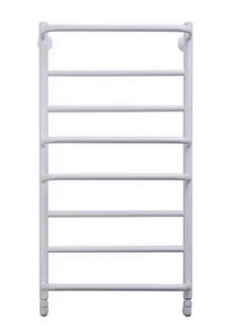 Изображение товара Водяной полотенцесушитель Comfysan Puro W-8 80/40, 8 перекладин, нержавеющая сталь, белый матовый