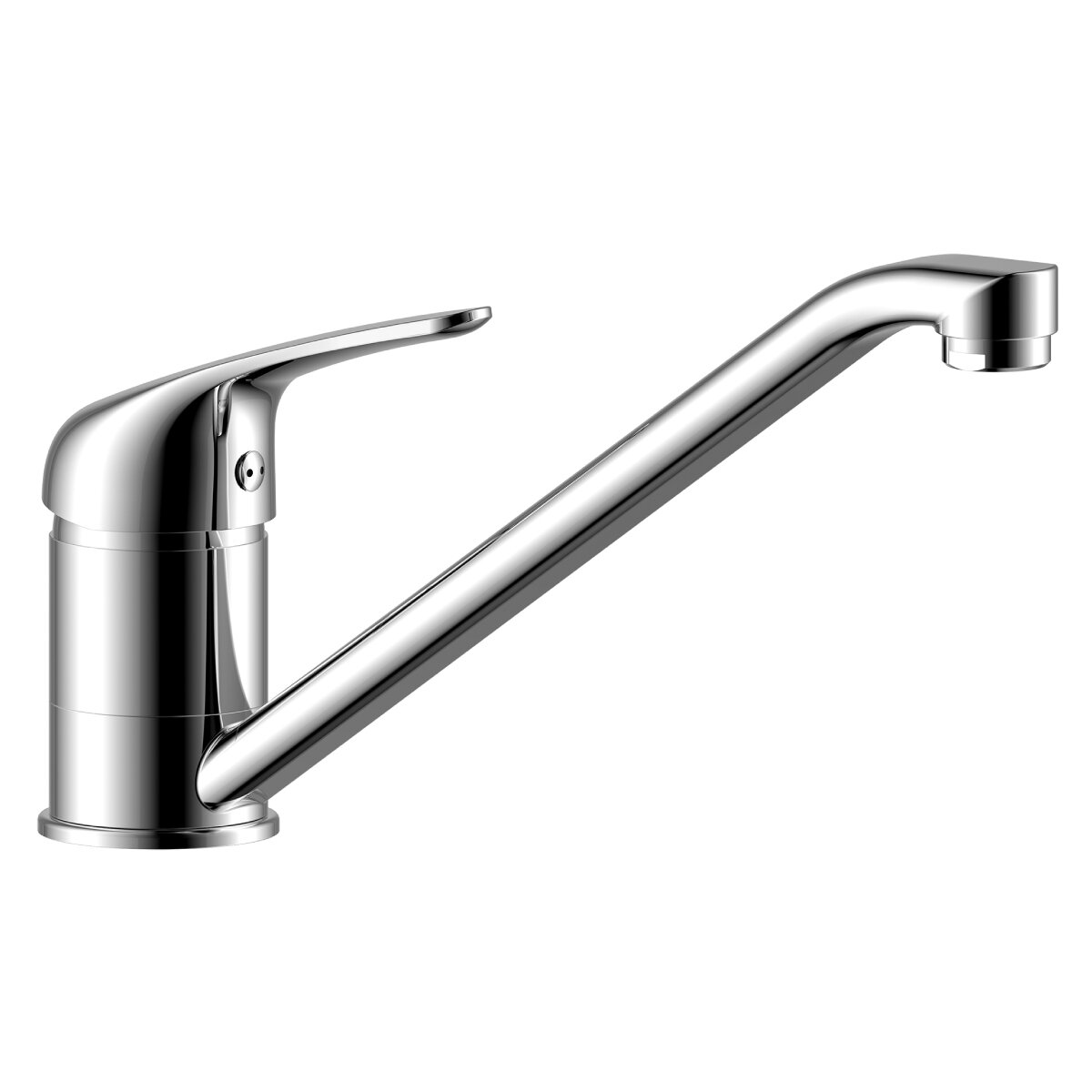 Изображение товара Смеситель Rossinka Y40-21 для кухни с однорычажным управлением и традиционным изливом