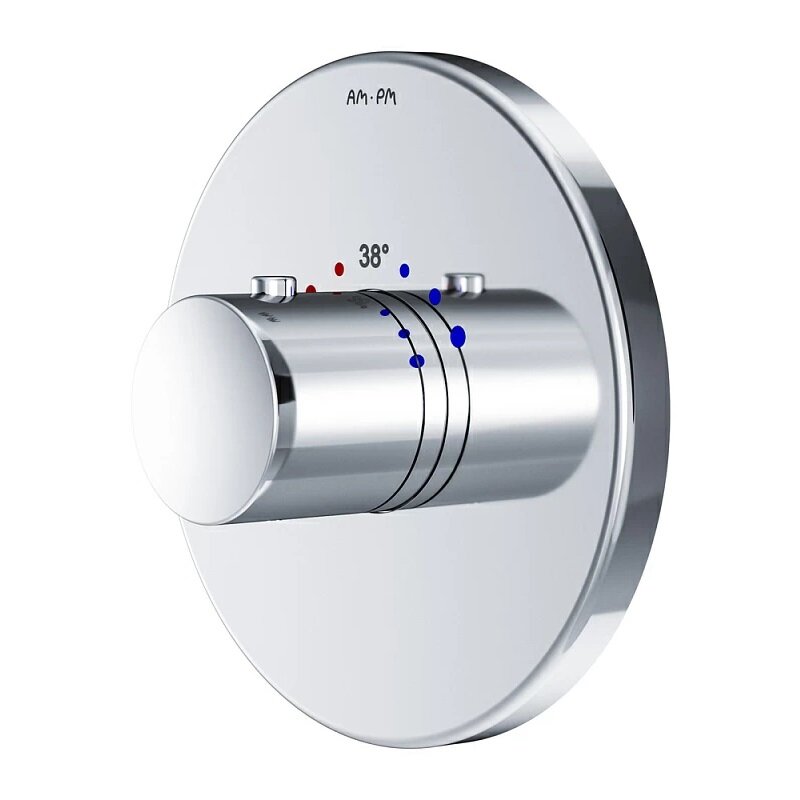 Изображение товара Встраиваемый термостатический смеситель для душа Am.Pm Like F8075500, хром