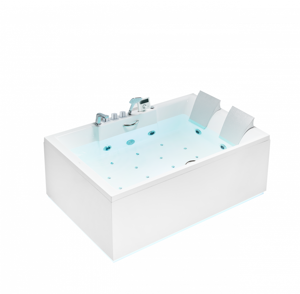 Изображение товара Акриловая гидромассажная ванна SSWW AU818R 180x120 см с подсветкой