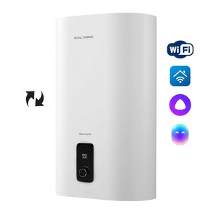 Изображение товара Накопительный водонагреватель Royal Thermo RWH 30 Major Inverter НС-1500390, реверсивный, 30 л, 2 кВт, однофазный, белый