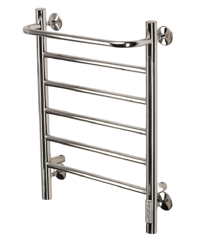 Изображение товара Электрический полотенцесушитель Comfysan Capri EC-6 60/40 с полкой, нержавейка хром