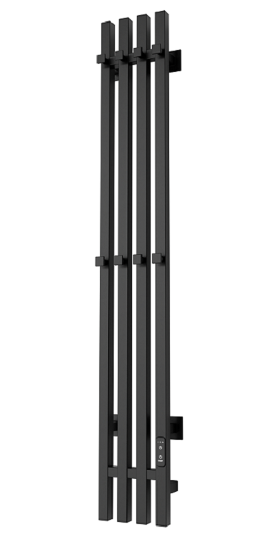 Изображение товара Полотенцесушитель электрический Comfysan Alto-K EC-4 120/15 черный матовый