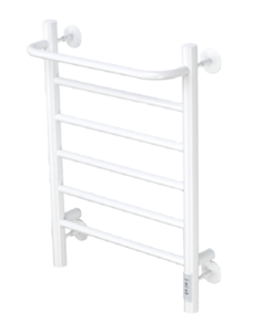 Изображение товара Полотенцесушитель электрический Comfysan Capri EC-6 60/40 с полкой, 012687, ширина 40 см, высота 60 см, диммер справа, белый матовый