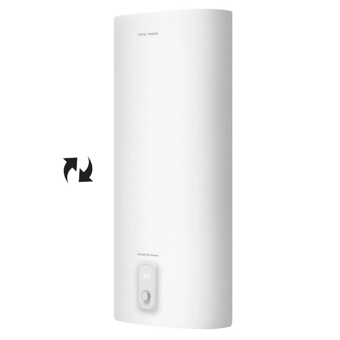 Изображение товара Водонагреватель накопительный Royal Thermo RWH 50 Centurio DL Inverter НС-1605950, 50 л, 2 кВт, реверсивный, однофазный, белый