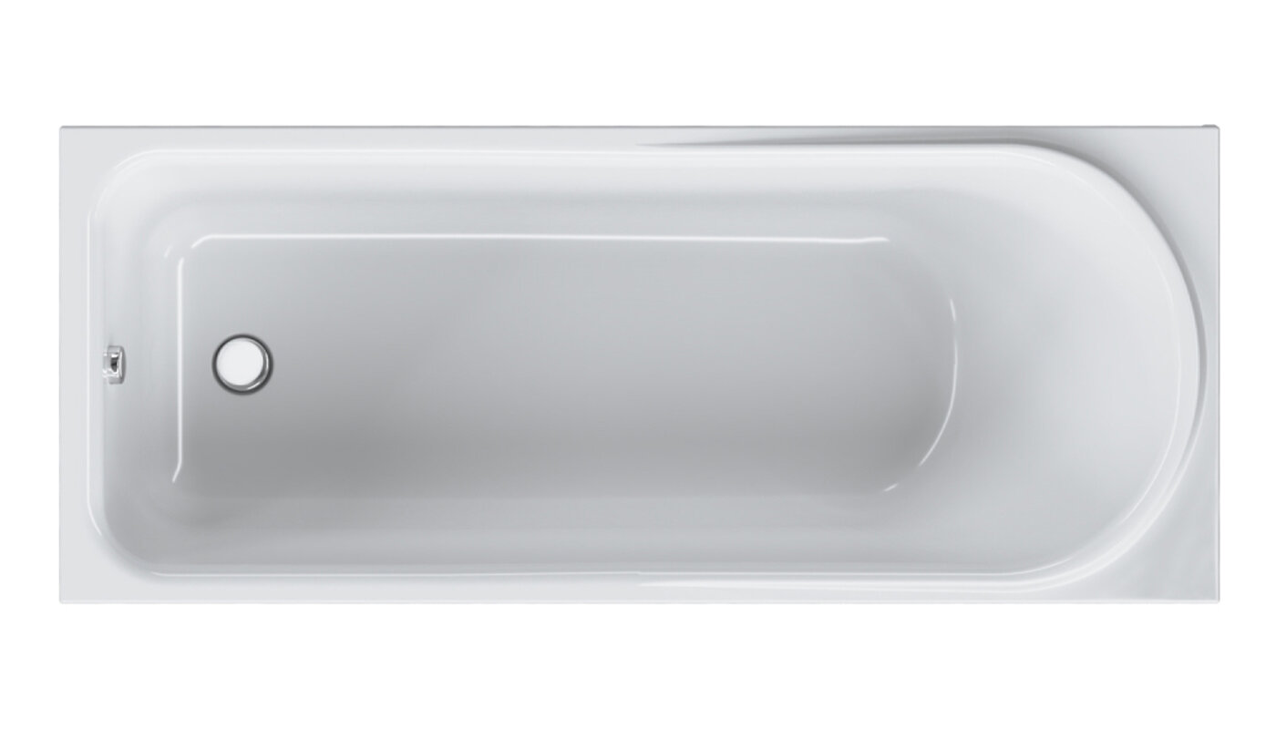 Изображение товара Акриловая ванна Am.Pm Like 170 x 70 см, цвет белый, W80A-170-070W-A