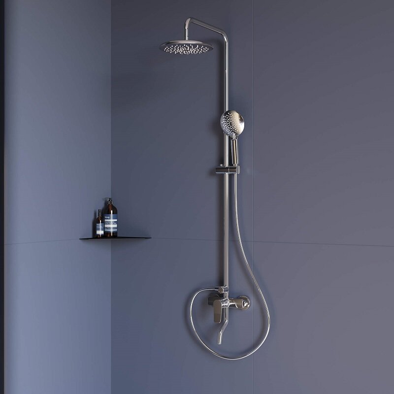 Изображение товара Душевая система RGW Shower Panels SP-25 с хромированным покрытием для ванной