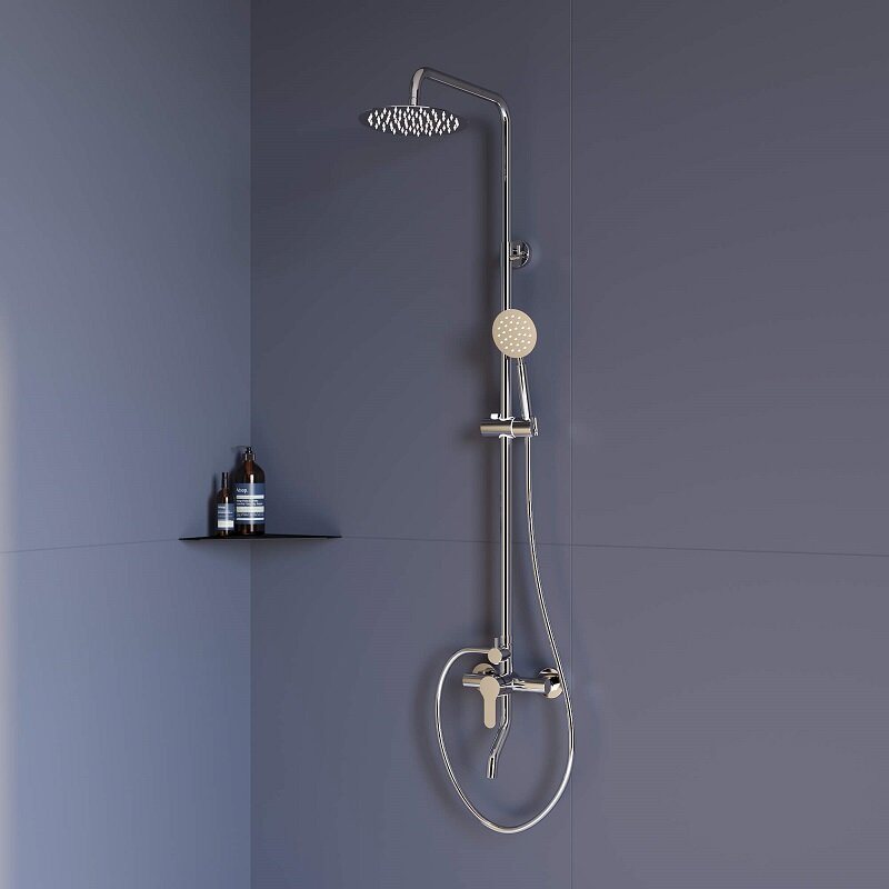 Душевая система RGW Shower Panels SP-24 59140124-13, цвет сатин, купить ...