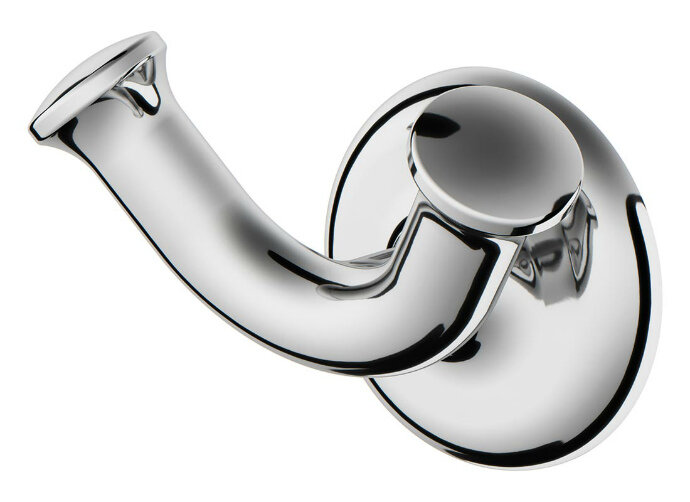 Изображение товара Двойной настенный крючок для полотенец Am.Pm Like A8035600 хромированная латунь Германия