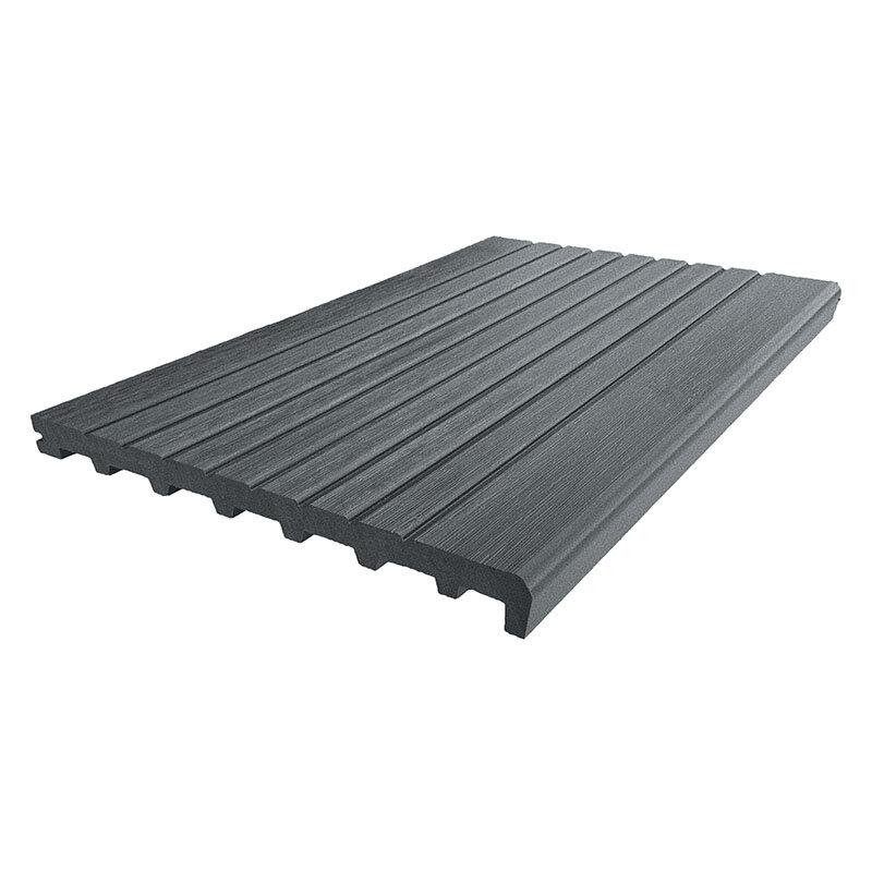 Изображение товара Ступень ДПК ДекМастер Elit 32х400 см графит для террасы и бассейна