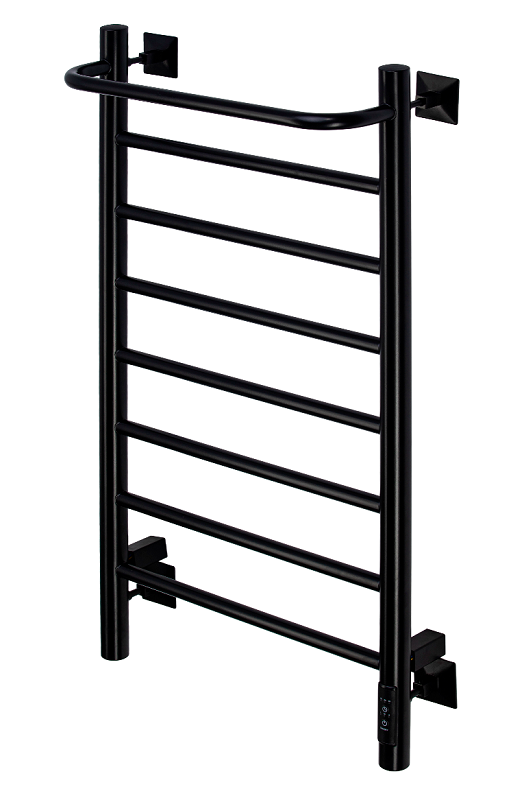 Изображение товара Электрический полотенцесушитель Comfysan Capri EC-8 80/40 с полкой черный матовый