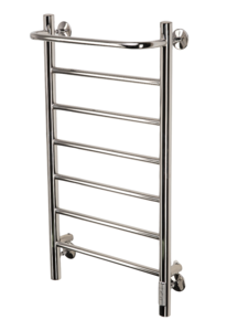 Изображение товара Полотенцесушитель электрический Comfysan Capri EC-8 80/40 с полкой, 012731, ширина 40 см, высота 80 см, диммер справа, хром