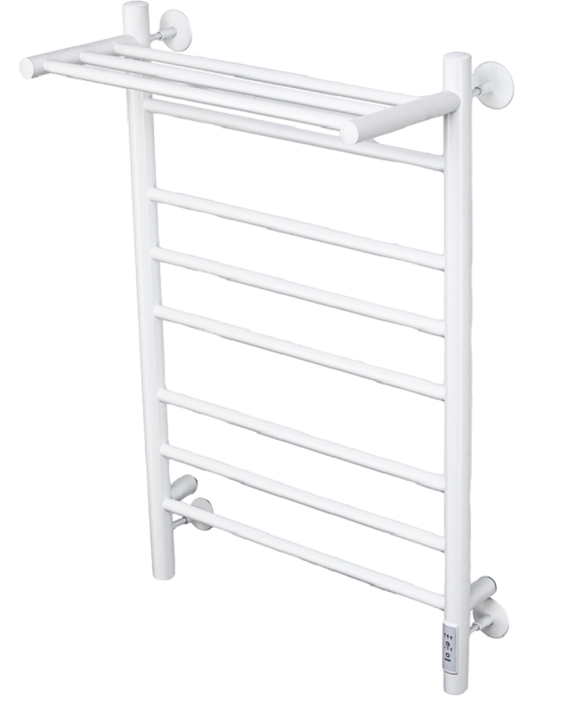 Изображение товара Электрический полотенцесушитель Comfysan Luce EC-8 80/50 с полкой, белый матовый